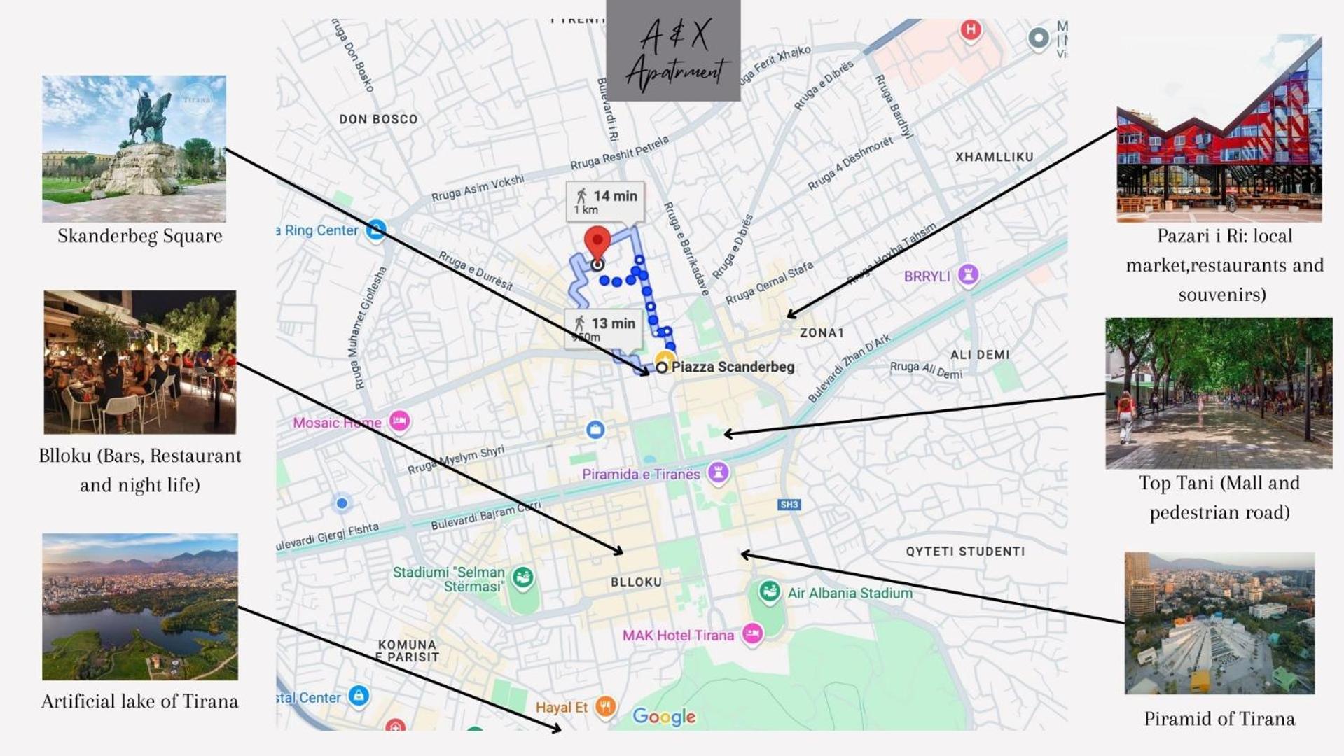 A&X Cozy And Tranquil Apartment - 24H Self Check-In Tiranë Luaran gambar